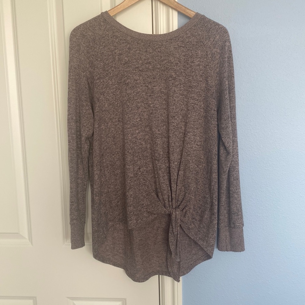 Cute tie front tunic